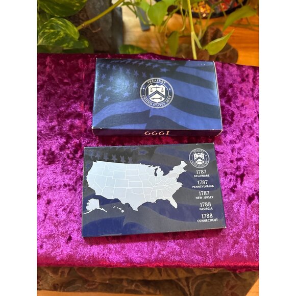 1999 US Mint Proof Set & 50 State Quarters Proof Set - Picture 3 of 3
